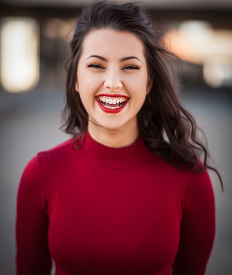 Graphic designer portrait card image